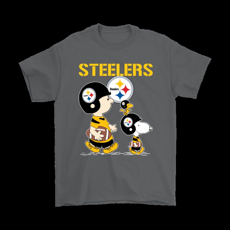 Pittsburgh Steelers Lets Play Football Together Snoopy NFL Shirts