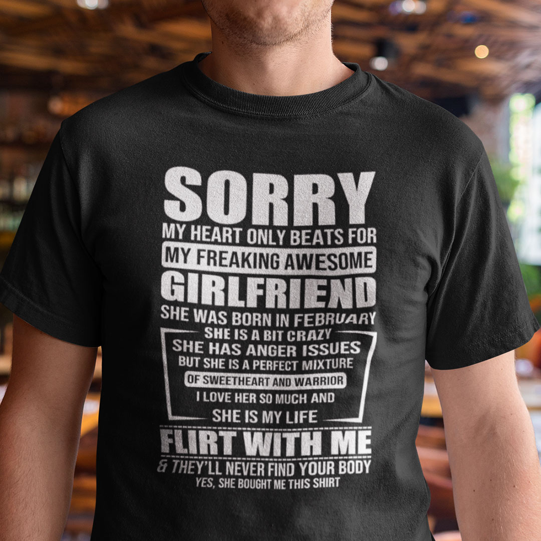 Awesome Girlfriend Shirt February