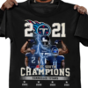 Tennessee Titans 2021 AFC South Division Champions T Shirt