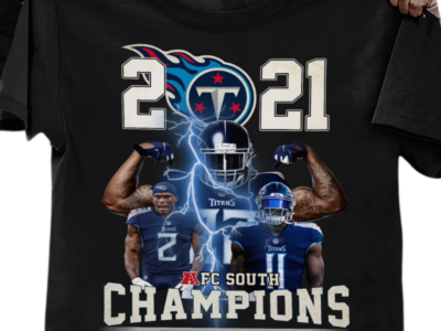 Tennessee Titans 2021 AFC South Division Champions T Shirt