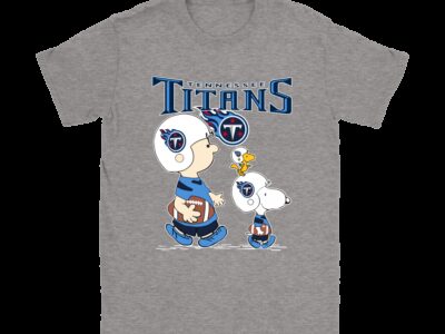 Tennessee Titans Lets Play Football Together Snoopy NFL Shirts
