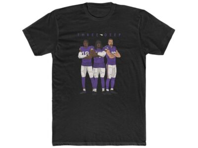Three Deep Minnesota Vikings Shirt