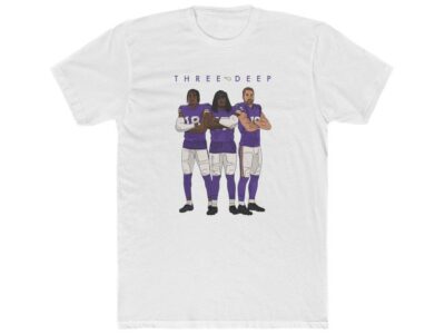Three Deep Minnesota Vikings Shirt
