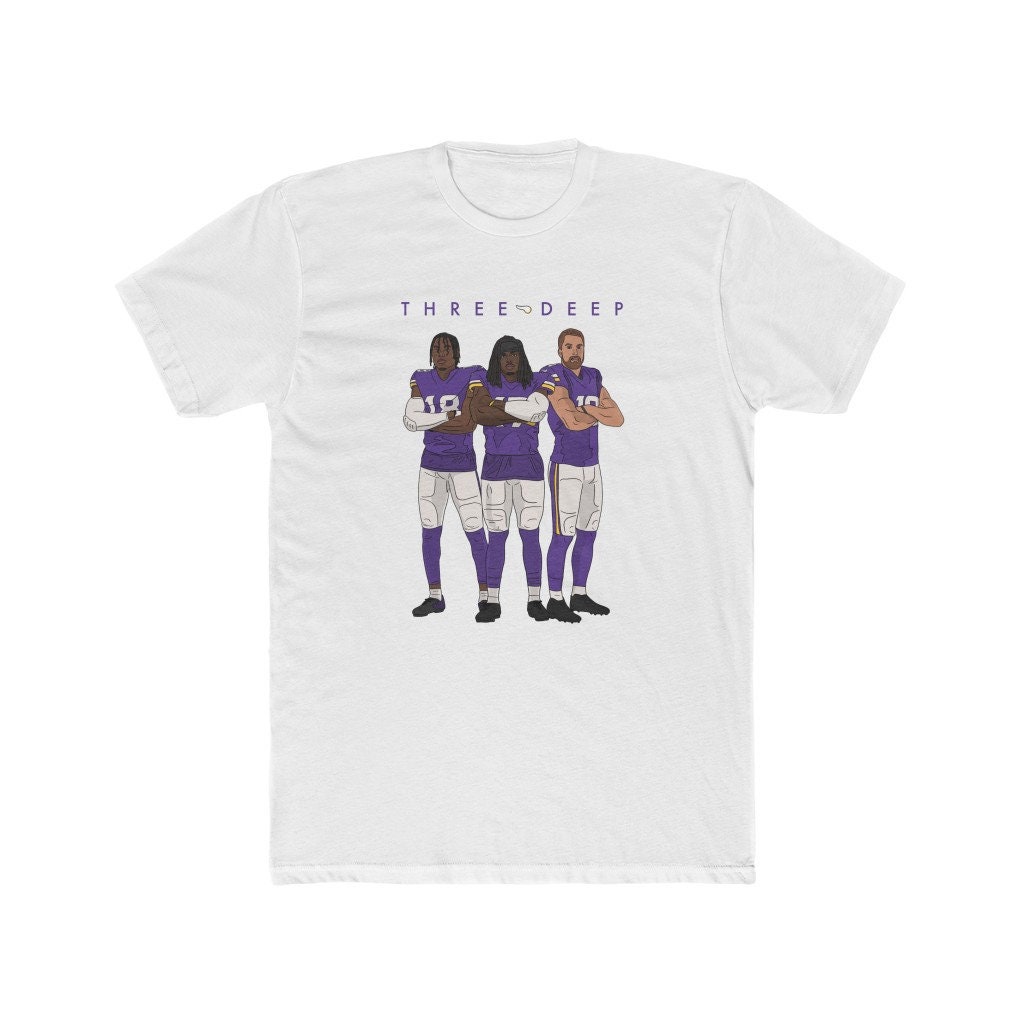 Three Deep Minnesota Vikings T-Shirt