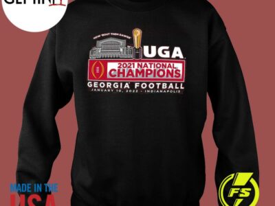 UGA 2021 National Champion Victory Stadium Shirt