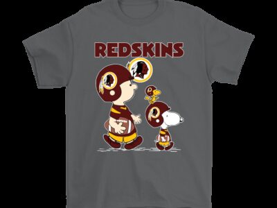 Washington Redskins Lets Play Football Together Snoopy NFL Shirts