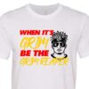 When it’s Grim Be the Grim Reaper Andy Reid Mahomes Kansas City Chiefs Shirt