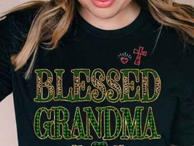 Blessed Grandma Shamrock St. Patrick‘s Day