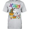 Cute Snoopy Woodstock Easter Day Ready Trendy Shirt