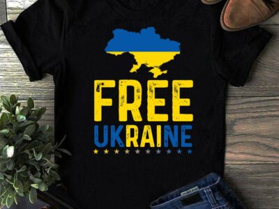 Free Ukraine Map Shirt