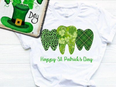 Happy St. Patrick‘s Day Shamrock Teeth New Version