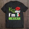 Hottest Kiss Me I‘m Mexican St Patrick Day Shamrock Clover Flag Shirt
