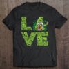 Hottest Love Irish Gnome Tie Dye Shamrock St Patrick Day Hippie Gift Shirt