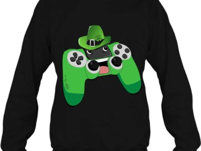 Hottest Video Game Gaming St Patrick Day Gamer Boys St. Patty‘s Day Shirt