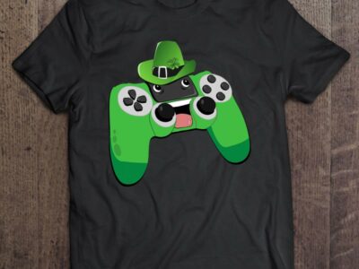 Hottest Video Game Gaming St Patrick Day Gamer Boys St. Patty‘s Day Shirt