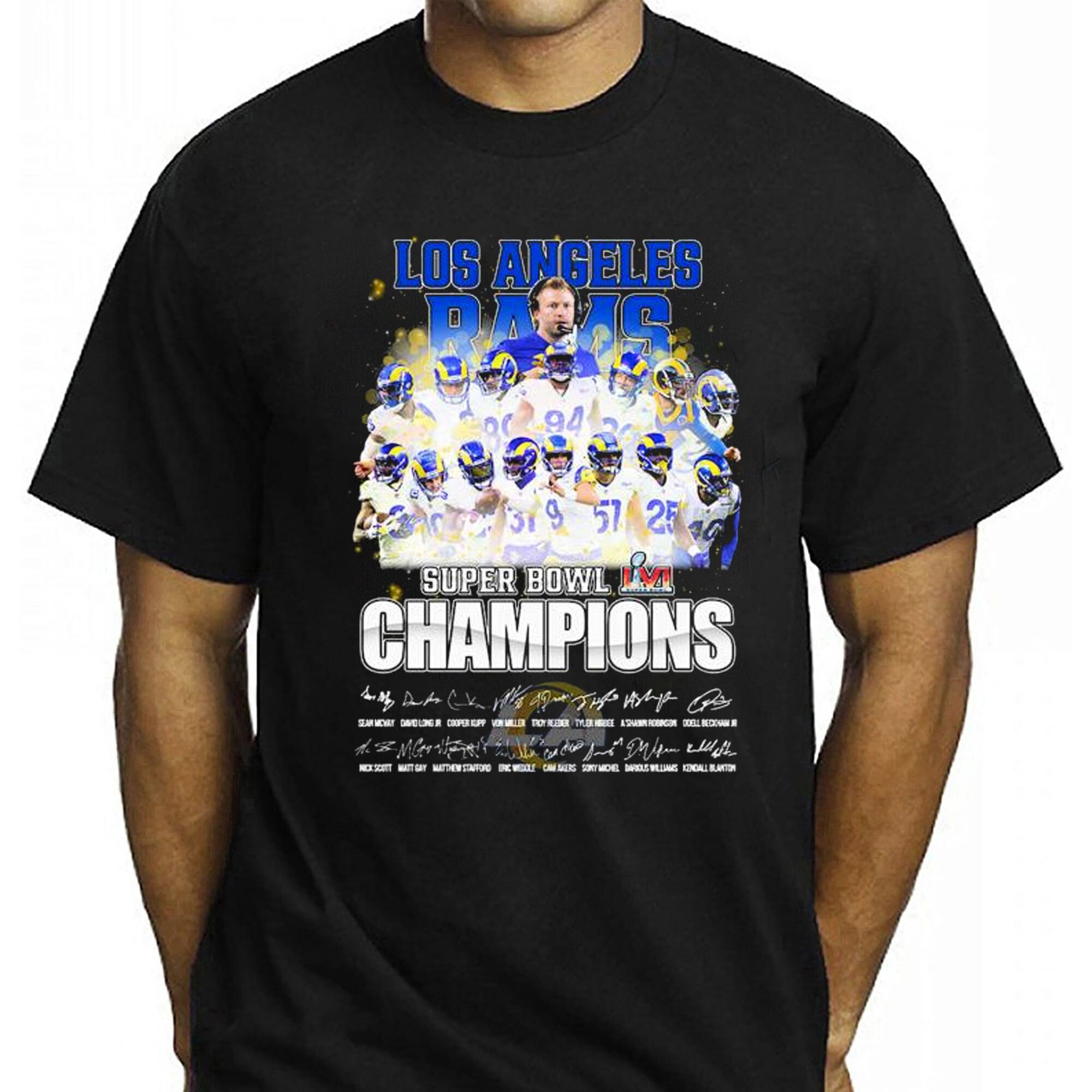 Los Angeles Rams 2022 Super Bowl LVI Champion Football Go LA Rams Unisex T Shirt 