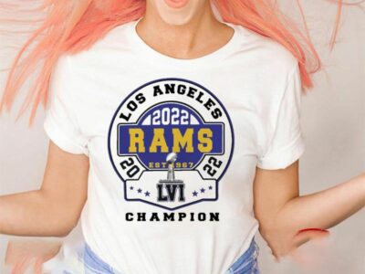 Los Angeles Rams champion Super Bowl LVI NFL Los Angeles Rams T-Shirt