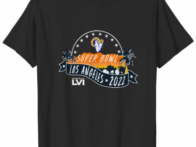 Los Angeles Rams Super Bowl LVI Bound Hollywood T-Shirt