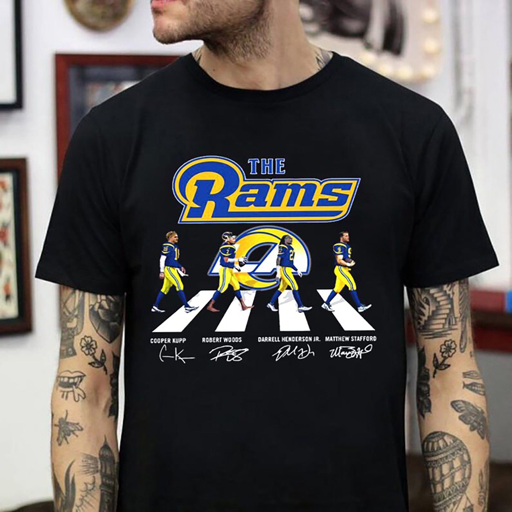 Los Angeles Rams T Shirt, Los Angeles Rams Winner Playoffs Shirt