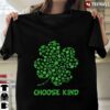 New Official Irish Shamrock Autism Puzzle Pieces St Patrick‘s Day Gifts T Shirt