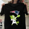 New Official Irish St Patrick Day Dabbing Unicorn Football New England Patriot T Shirt