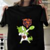 New Official Irish St Patrick Day Dabbing Unicorn Football Team Chicago Bear T Shirt
