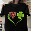 New Official Irish St Patrick Day Football Team Chicago Bear T Shirt