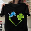 New Official Irish St Patrick Day Football Team Detroit Lion T Shirt