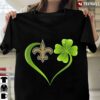 New Official Irish St Patrick Day Football Team New Orleans Saint T Shirt