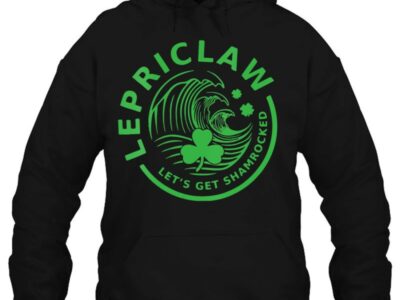 Official Funny Lepriclaw Get Shamrocked Shamrock St Patrick Day Shirt