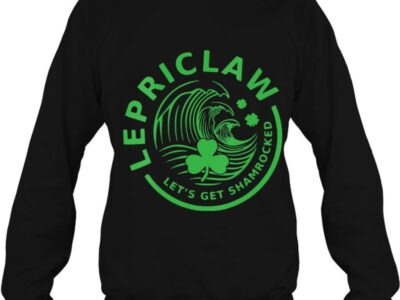 Official Funny Lepriclaw Get Shamrocked Shamrock St Patrick Day Shirt