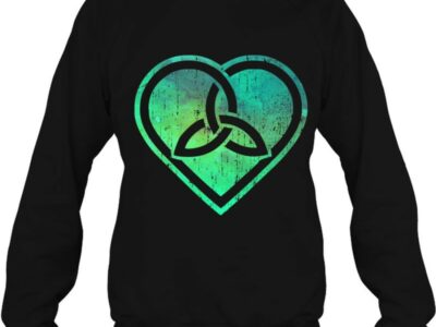 Official Irish Ireland Celtic Knot Heart Retro Vintage St Patrick Day Shirt