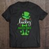 Official Leprechaun I‘m A Lucky Dialysis Nurse St Patrick Day Gifts Shirt