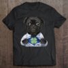 Official Pug Irish Clover Shirt St Patrick Day Dog Lover Gift Shirt