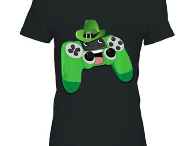 Official Video Game Gaming St Patrick Day Gamer Boys St. Patty‘s Day Shirt