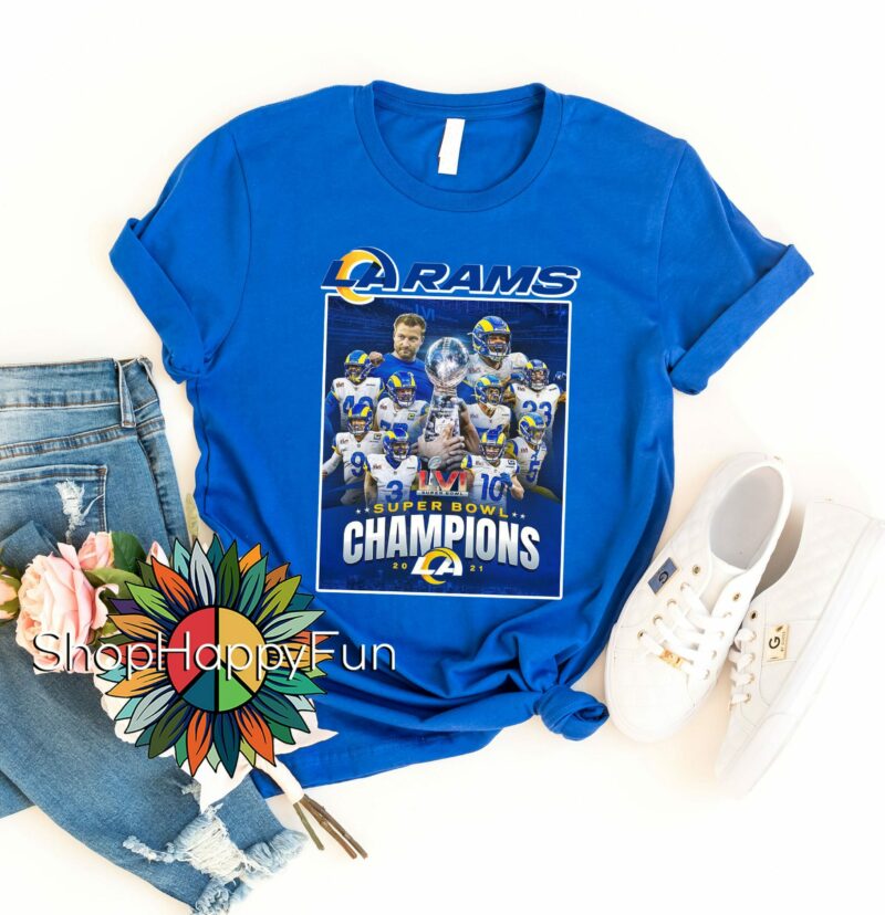 Premium Los Angeles Rams Team Cheer Super Bowl LVI Cup Shirt