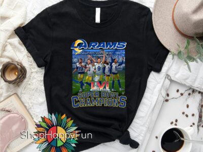 Premium LVI Super Bowl LA Rams Champions Cheer Shirt
