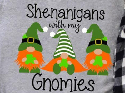 Shenanigans With My Gnomies St Patrick‘s Day