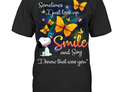 Snoopy Smile and Say “I know that was you” Shirt