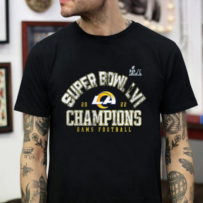 Super Bowl LVI 2022 Champions Rams Football Shirt,Detroit Rams Shirt Hoodie Sweater
