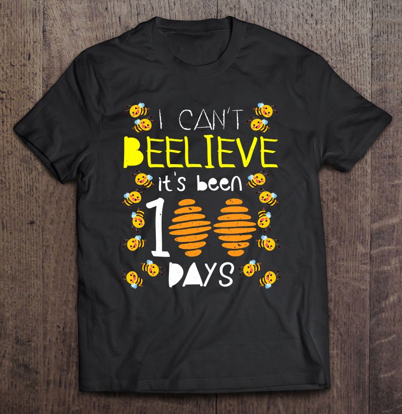 100 Days Of School Beehive Funny Teacher Student Bee Lover