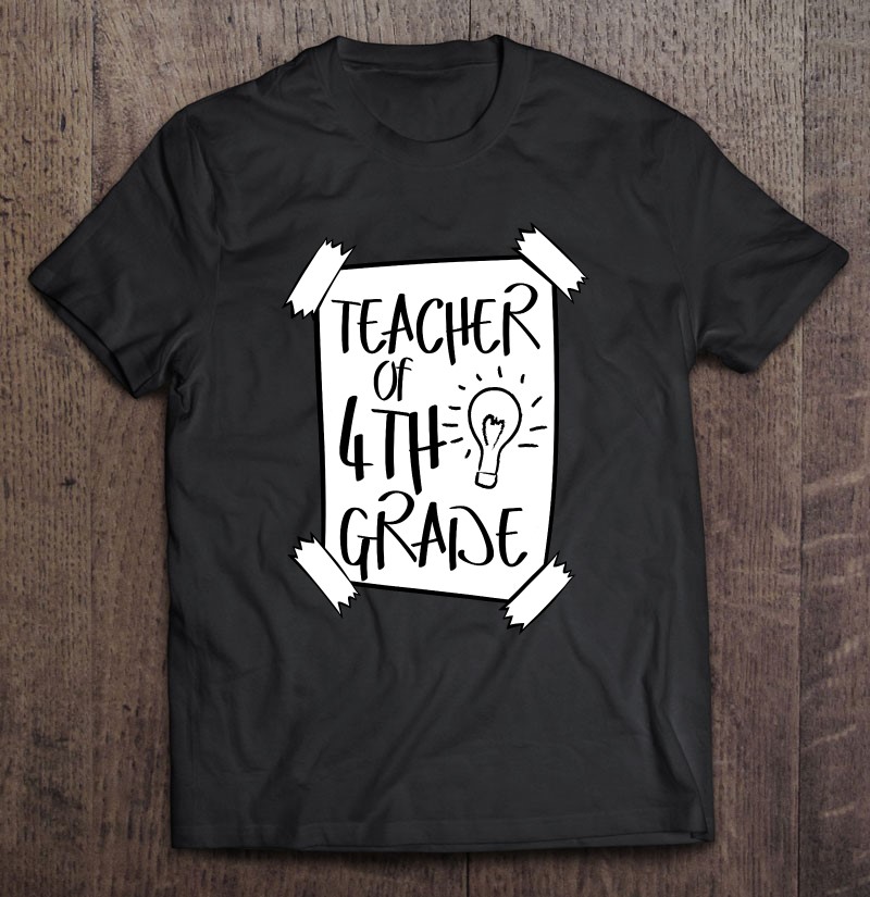 4Th Grade Teacher Fourth Grade School Teaching Teachers Gift