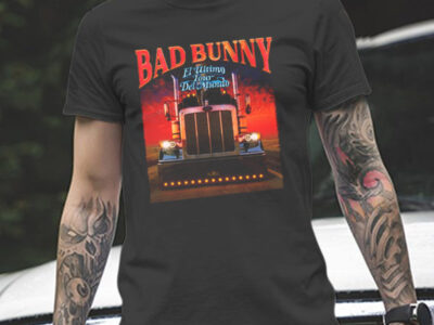 Bad Bunny El Ultimo Tour Del Mundo 2 Sided Unisex T-Shirt