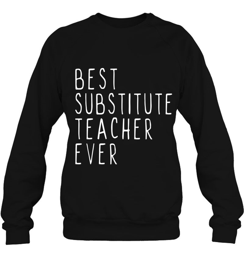 Best Substitute Teacher Ever Cute Gift Christmas