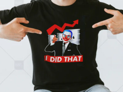 Biden Joker I Did That Shirt Anti Biden Gas Price Unisex T-Shirt