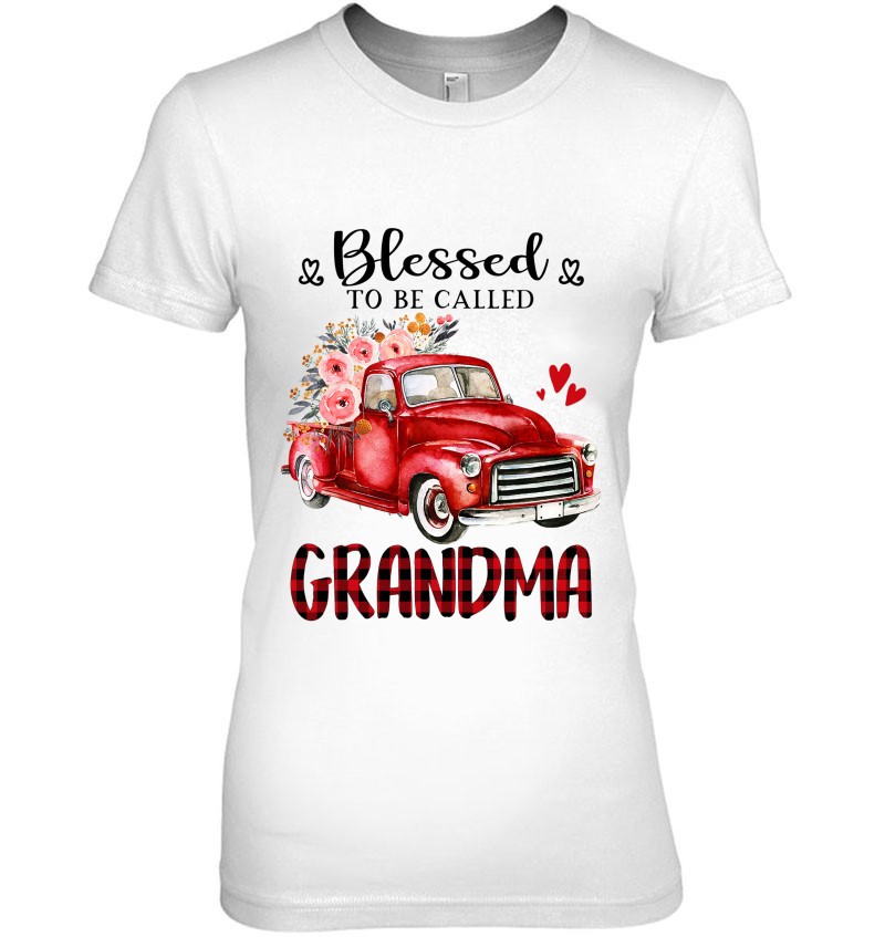 Blessed To Be Called Grandma Vintage Red Truck Mother’s Day