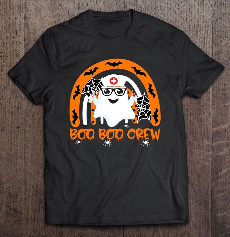 Boo Boo Crew Ghost Halloween Nurse
