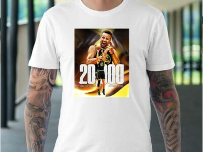 Congratulation Stephen Curry 20000 Career Points T-Shirt