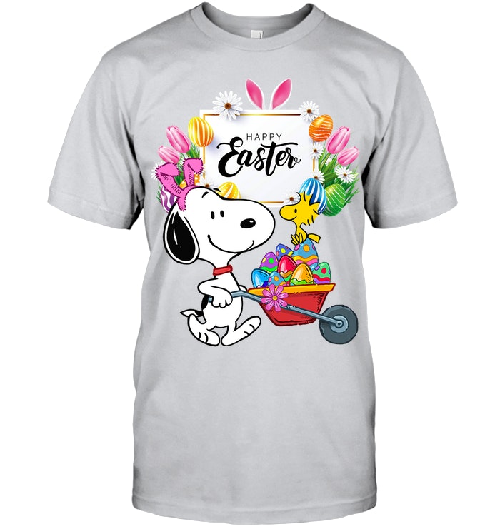 Cute Snoopy Woodstock Happy Easter Day 
