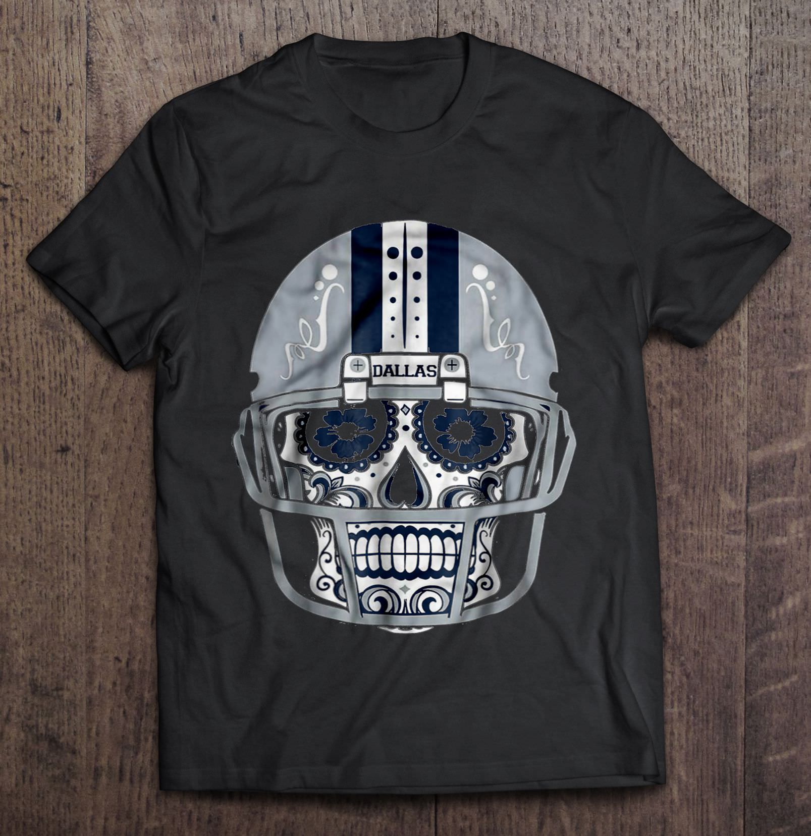 dallas cowboys sugar skull hat